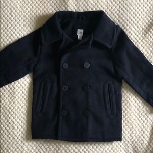 Baby Gap Blue Pea Coat
